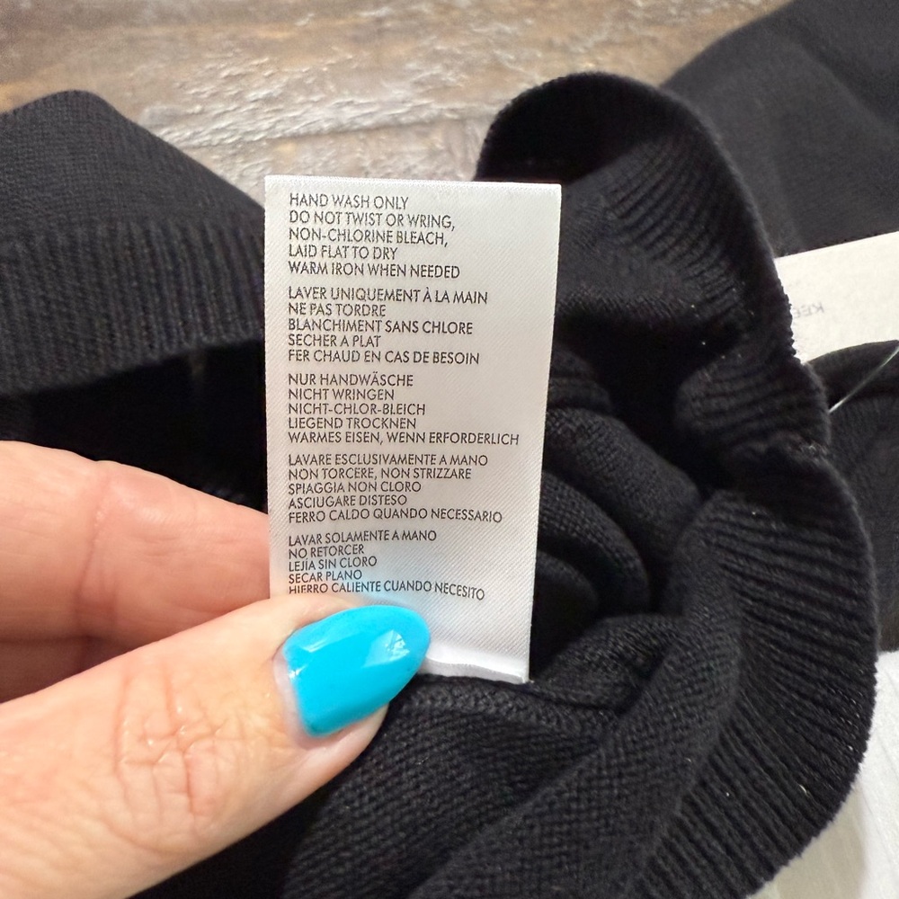 NWT Steele Lizeth Black Viscose Bolero White Ribbed Crop Muscle Tank Set Small - Picture 8 of 15